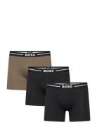 Boxerbr 3P Bold Boxershorts Black BOSS