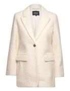 Onlpiper Boston Blazer Cc Otw Outerwear Faux Fur White ONLY