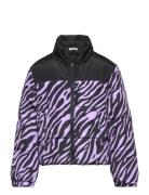 Kognewbecca Aop Puffer Otw Foret Jakke Purple Kids Only