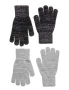 Glitter Gloves - 2-Pack Accessories Gloves & Mittens Gloves Black Melt...