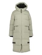 Nomi Wns Parka Long Foret Jakke Grey Didriksons