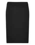 Skirt Pencilnederdel Nederdel Black Rosemunde