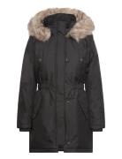 Onliris Fur Winter Parka Cc 2023 Otw Outerwear Parka Coats Black ONLY