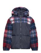 Sherpa Check Jacket Foret Jakke Multi/patterned Tommy Hilfiger