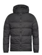 Jjetoby Puffer Hood Sn Foret Jakke Black Jack & J S