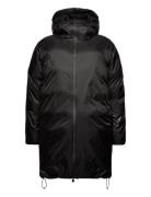 Kevo Long Puffer Jacket W4T4 Foret Jakke Black Rains