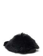 Indoor Slipper Super Fluffy Slippers Hjemmesko Black Lindex