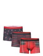 Onsx-Mas Multi Trunks 3-Pack 1 Edition Boxershorts Navy ONLY & SONS