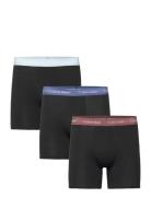 Boxer Brief 3Pk Boxershorts Black Calvin Klein