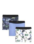 Boxer 3 Pack Elastic Aop Night & Underwear Underwear Underpants Multi/...