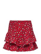 Kmgpalma Skort Ptm Dresses & Skirts Skirts Short Skirts Red Kids Only