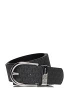 38Mm Reversible Belt Bælte Black Michael Kors Accessories