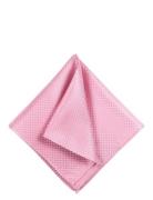 Silk Pocket Square Brystlommetørklæde Pink Portia 1924