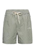 Stan Stripe Seersucker Swim Shorts Badeshorts Multi/patterned Les Deux