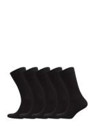 Essential Ankle Sock 5P Underwear Socks Regular Socks Black Björn Borg