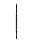 Nyx Professional Makeup Micro Brow 08 Black Brow Pen 0,1G Øjenbrynsbly...