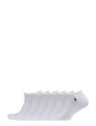 Cushi D Low-Cut-Sock 6-Pack Ankelstrømper Korte Strømper White Polo Ra...