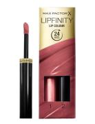 Lipfinity 102 Glistering Makeupsæt Makeup Red Max Factor