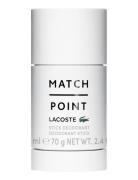 Match Point Deo Stick Beauty Men Deodorants Sticks Nude Lacoste Fragra...