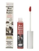 Meet Matt Hughes H St Lipgloss Makeup Red The Balm