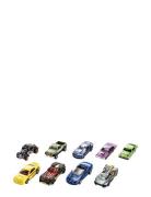 9-Pack Vehicles Toys Toy Cars & Vehicles Toy Cars Multi/patterned Hot ...