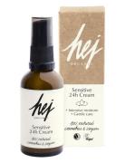 Hej Organic Sensitive 24H Face Cream Fugtighedscreme Dagcreme Nude Hej...