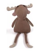Teddy - Milo The Moose Brownie Toys Soft Toys Stuffed Animals Brown Fi...