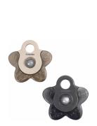 Teether - Cooling Star 2-Pack Grey Mix Toys Baby Toys Teething Toys Mu...