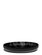 High Plate Dé Set/2 Home Tableware Plates Deep Plates Black Serax