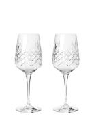 Crispy Madame - 2 Pcs. Home Tableware Glass Wine Glass Nude Frederik B...