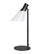 Gent Bordlampe Mat Sort/ Opal Home Lighting Lamps Table Lamps Black Dy...