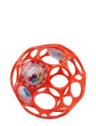 Oball Rattle - Rød Toys Baby Toys Educational Toys Activity Toys Red O...