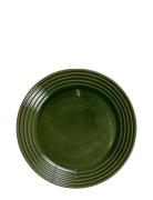 Coffee & More Assiett Plate Home Tableware Plates Small Plates Green S...