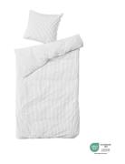 Bed Linen, Dagny, Snow W. Coal Home Textiles Bedtextiles Bed Sets Whit...