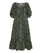 Santiagz Long Dress Knælang Kjole Multi/patterned Gestuz