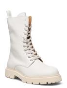 Krisha Spring Boot Shoes Boots Ankle Boots Laced Boots White Filippa K