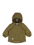 Jacket Sascha Tech Outerwear Shell Clothing Shell Jacket Khaki Green W...