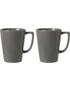 Gc Krus 34 Cl 2 Stk. Home Tableware Cups & Mugs Coffee Cups Grey Rosen...