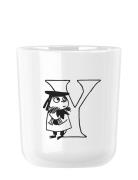Moomin Abc Kop - Y 0.2 L. Home Tableware Cups & Mugs Espresso Cups Whi...