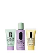 3 Step Skin Type 2 Hudplejesæt Nude Clinique