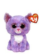 Ty Cassidy - Lavender Cat 23 Cm Toys Soft Toys Stuffed Animals Purple ...