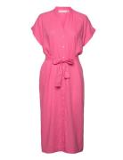 Odetteiw Shirt Dress Knælang Kjole Pink InWear