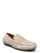 Suede-Reynold-So-Drv Loafers Flade Sko Beige Polo Ralph Lauren