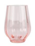 Simplicity Drinking Glass Home Tableware Glass Drinking Glass Pink Spe...