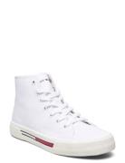 Tommy Jeans Mc Wmns High-top Sneakers White Tommy Hilfiger
