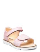 Sandals - Flat Shoes Summer Shoes Sandals Pink ANGULUS