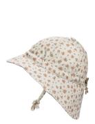 Sun Hat - Autumn Rose Accessories Headwear Hats Bucket Hats White Elod...