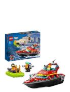 Brandvæsnets Redningsbåd Toys Lego Toys Lego city Multi/patterned LEGO