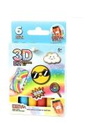 Pen 3D Sticker Diy 6Pcs Toys Creativity Drawing & Crafts Craft Craft S...