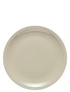Höganäs Keramik Plate 25Cm Home Tableware Plates Dinner Plates Beige R...